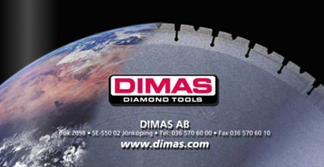 Dimas Diamond Tools blir Husqvarna Construction